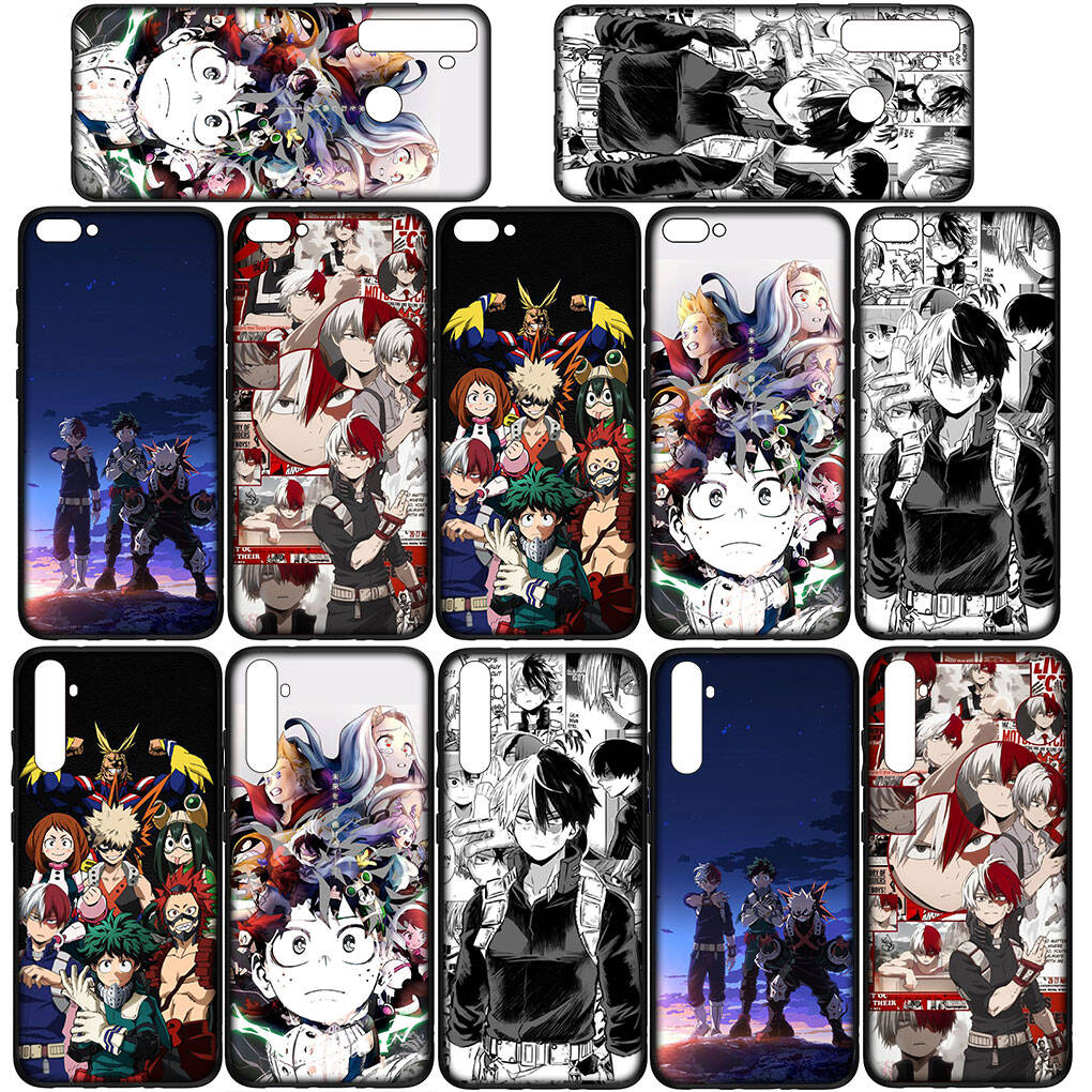 for iPhone 17 16 15 Xiaomi Poco F7 F8 X7 X6 C85 C75 C71 M8 Redmi Note 14 13 12 11 8 Pro Max 14C 13C 15C A3 Phone Case Wallpaper My Hero Academia Cover