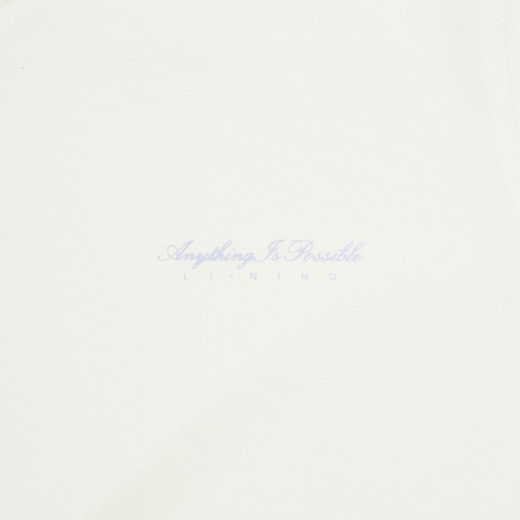 Li Ning Fitness Serie Lockere Passform Rundhalsausschnitt Logo Buchstabe T-Shirt Damen Oberteile ATSW334-1