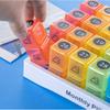 Monthly 31/32 Grids Pill Box Case Container Organizer Travel Pill Case Storage Box Organizer One Month Pill Medicine Container