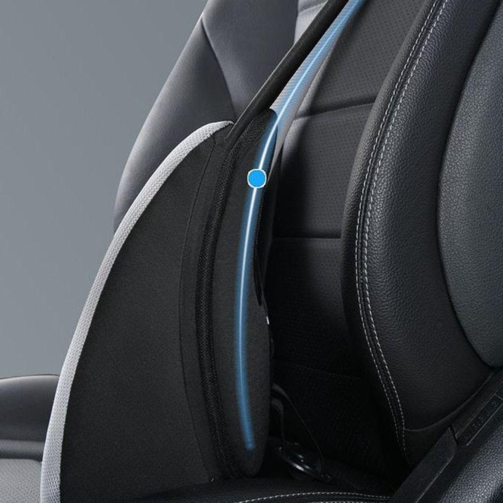 Breathable Automotive Lumbar Support Split Type Auto Pad Cushion Lumbar Seat Pillow  Summer