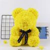Teddy Rose Bear Artificial Flowers 25cm Rose Bear With Box Light Mom Girlfriend Anniversary Child Birthday Valentine's Day Gift