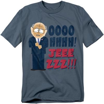 South Park Unisex Erwachsenen Oh Jeez T-Shirt