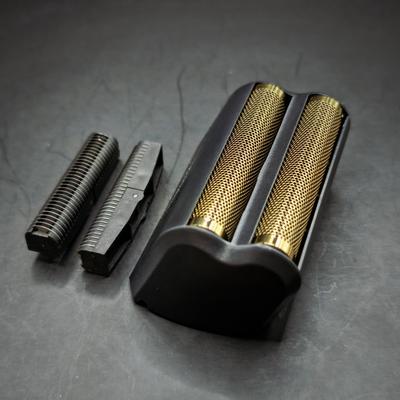 1X Shaver Outer Foil & 2X Cutter Inner Blade 3022905 Prewave Replacement For Wahl 8173-300 08173-700 Black