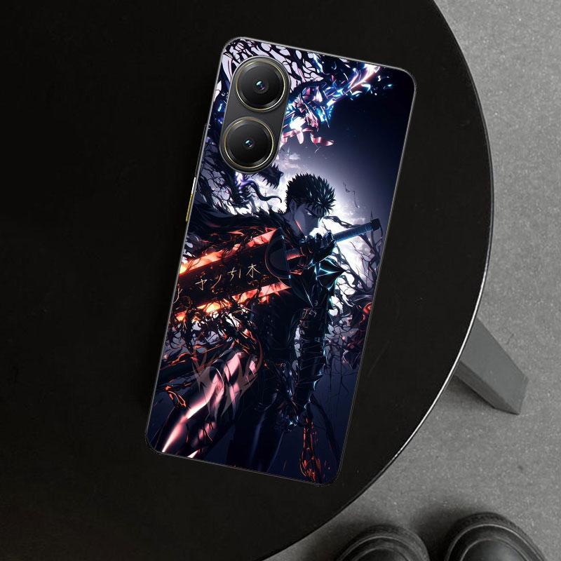Guts B-Berserks Anime Phone Case Cover for Xiaomi Poco X6 X5 X7 Pro F7 Ultra Redmi 15C 15 13C 13 12C 12 10C 10 10A 9C 9A 9T 9 Co