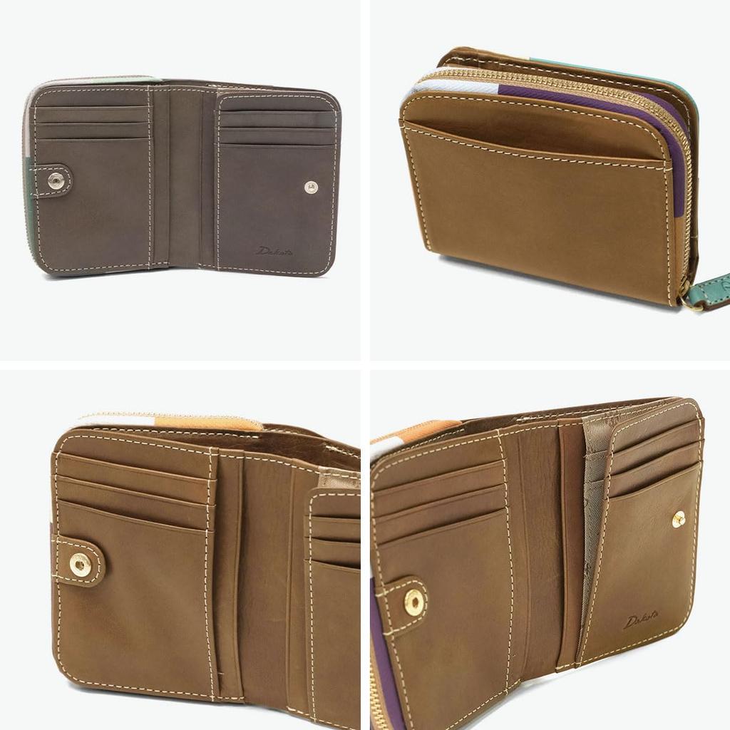 Carteira Dobrável Dakota Brocco 0032071 Cinza/Rosa