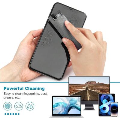 1 Pack Screen Cleaner,3-in-1 Touchscreen Mist Cleaner Spray and Microfiber Cloth,Built-in Cleaning Solution,(Excluding Solution)