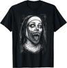 Horror Creepy Nun Demon Unholy Evil Occult Scary Goth Graphic Tee Unisex T-Shirt