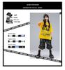 Trendiges Streetdance-Performance-Kostüm für Kinder - Gelbes Hip-Hop-Jazz-Outfit für Jungen und Mädchen