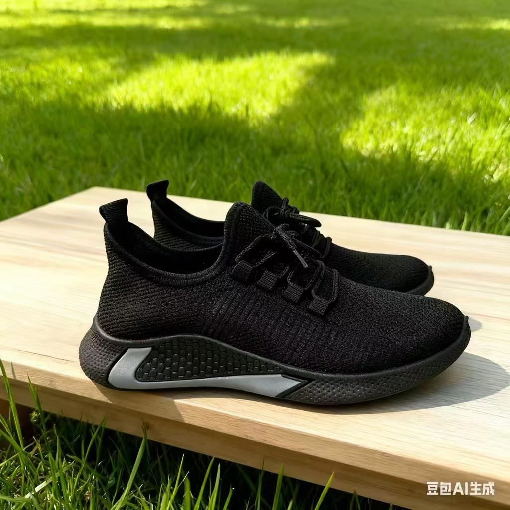 Flying woven mesh new ultra-light and breathable casual shoes sports shoes coconut shoes