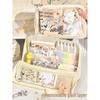 Detachable Multi-Layer Chinese Style Pencil Case and Stationery Set - Ideal for Birthdays