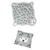 Universal Storage Cloth Makeup Bag Self-Adhesive Fastener Tape Portable Cosmetic Pouch Travel Organizer