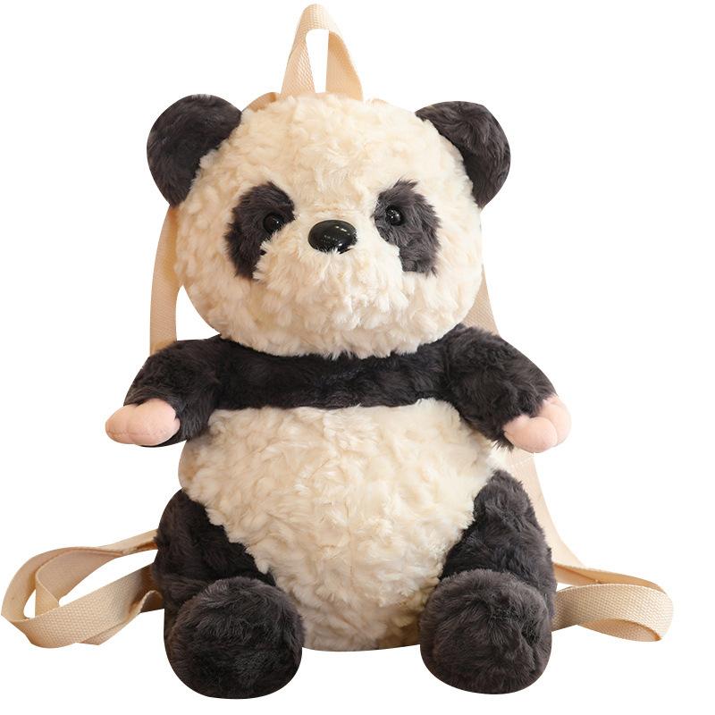 Smiling Frog Tutu Backpack Bear Rabbit Sheep Elephant Crossbody Bag Doll Plush Toy Girl Backpack