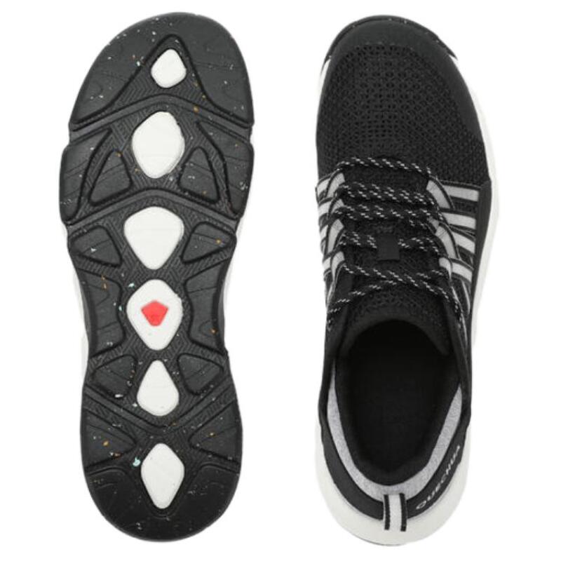 DECATHLON NH500 FRESH Comfortable and Casual Shock-Absorbing Anti-Slip Abrasion Resistant Low-Top Hiking Shoes Women's Black