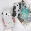 For Samsung Galaxy A40 A41 Phone Case Simple Creative Clear Back Cover For Samsung A 40 A 41 Soft TPU Silicone Anti Drop Fundas
