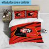 3PCS Stade Football Club Crest Bedding set,Ideal For1pc Duvet Cover And 2pcs Pillowcases Perfect for Christmas gift,Ideal for Bedroom, Dormitory
