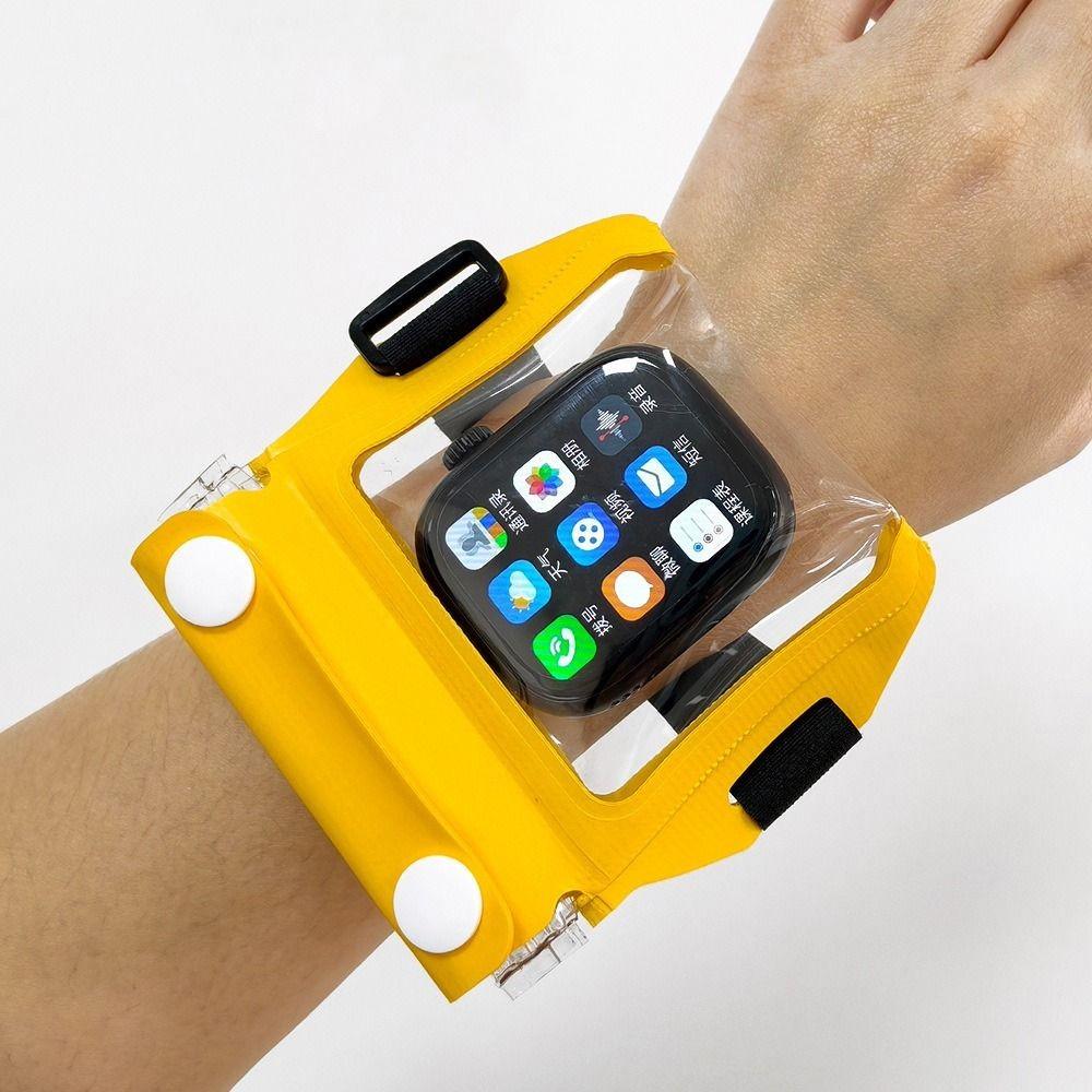 Touchscreen Compatible Smartwatch Waterproof Cover Multicolor Waterproof Bag Outdoor Sport