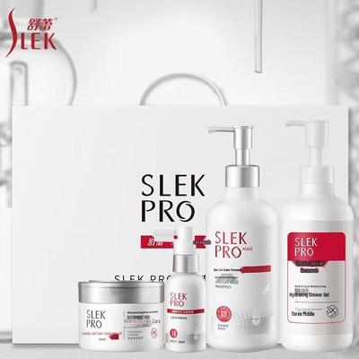 Slek PRO Anti-Dandruff & Moisturizing Hair & Body Wash Set