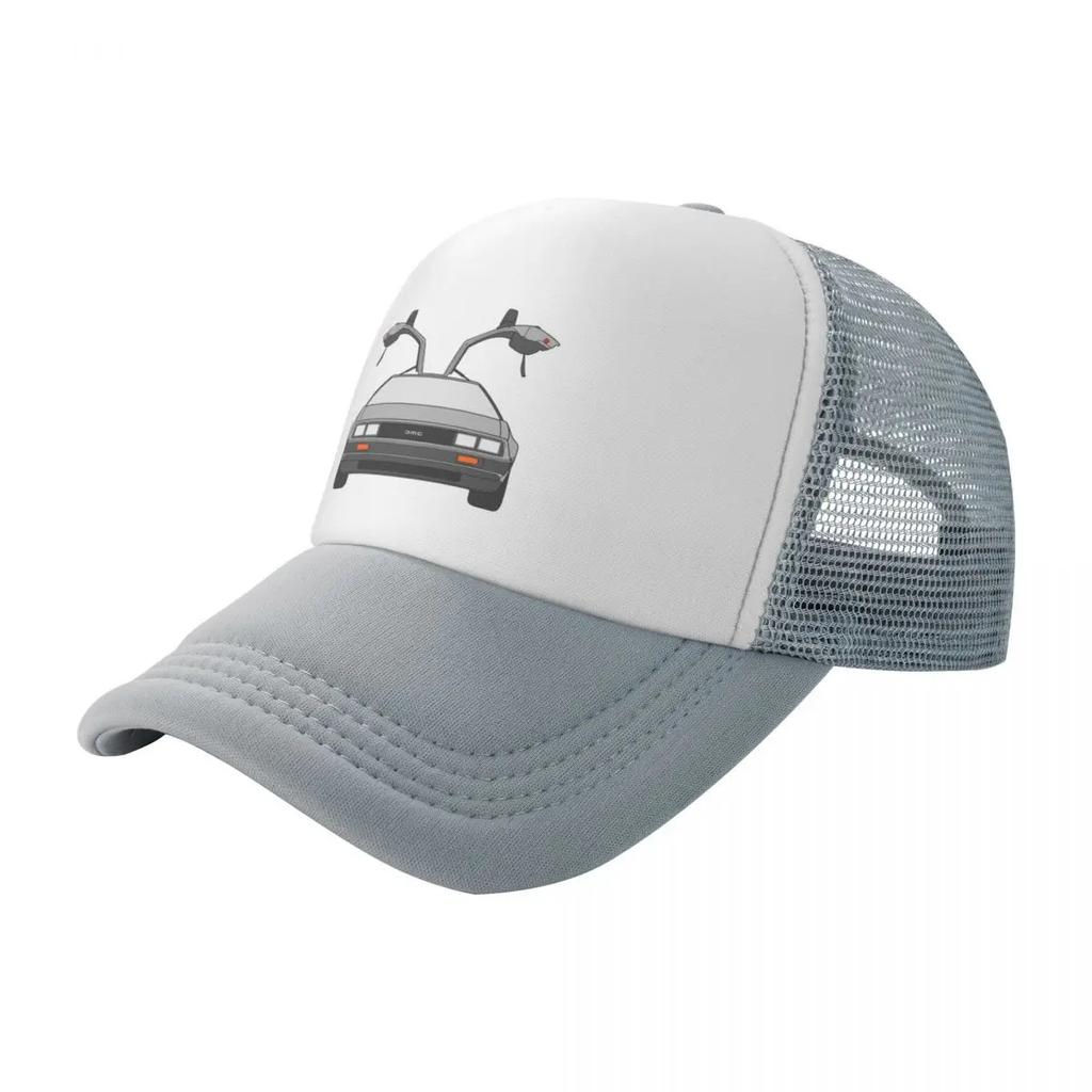 Delorean DMC12 front best tshirt design Baseball Cap Cosplay Fashion Beach Sunhat  Men Womens