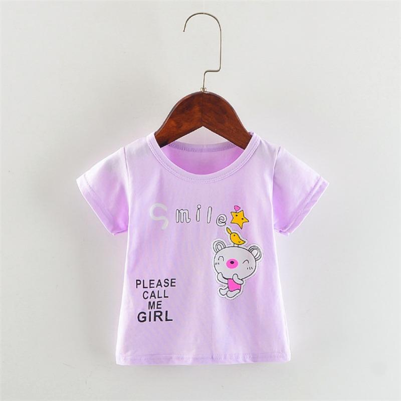 Lawadka Cotton Baby Girls Boys T Shirt Summer Tops Print Toddler Baby t shirt Casual Sport Baby Tees 1st Birthday Clothes 2024