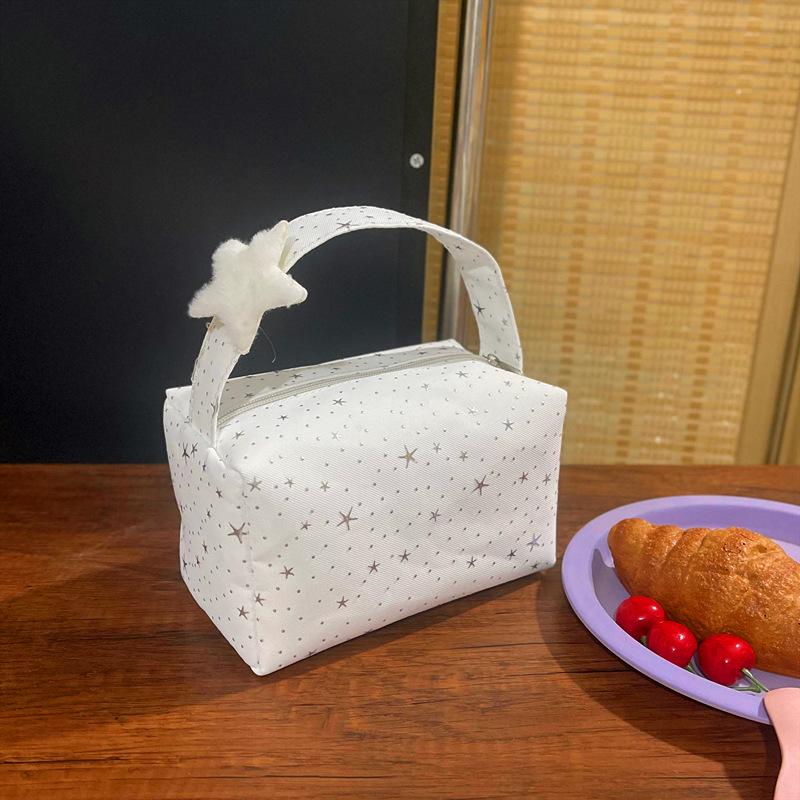 Kleine Stern Große Kapazität Kosmetiktasche, Hochwertige Aufbewahrungstasche, Schreibwaren, Mondtasche, Studenten Reise-Tote KTB