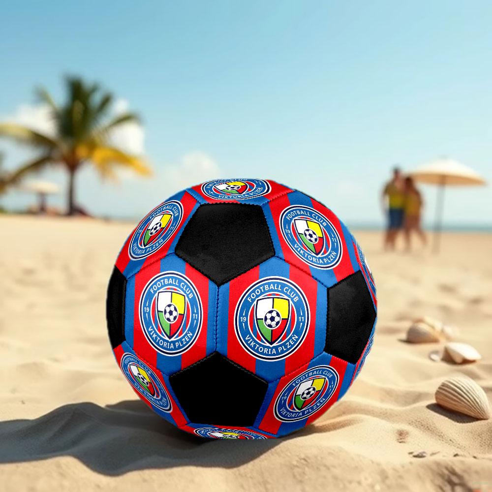 1 pz Pallone da Calcio FC Viktoria Plzen Taglia 5 Pallone da Calcetto Indoor alla Moda Colorato Gioco per il Cortile - Ottimo Regalo per Appassionati di Sport HE38