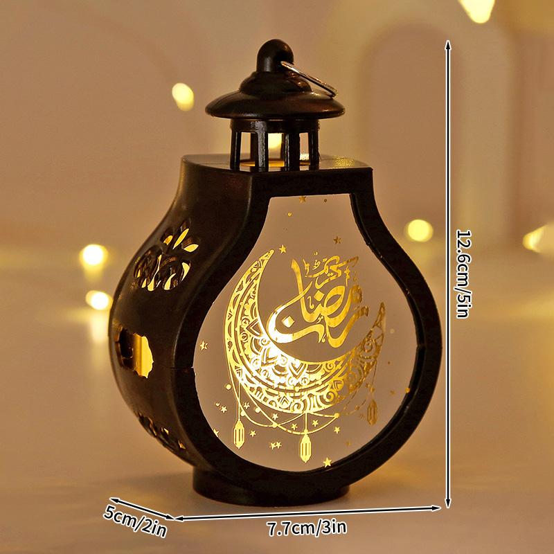 Ramadan Decoration Night Light Eid Muslim Night Lamp Home Decor Ramadan Karim Lantern Party Supplies Guest Gifts