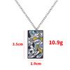 Demon Slayer Anime Pendant Necklace Tanjiro Hashira Metal Drip Oil Cartoon Accessory Cross Border Jewelry Supply