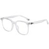 TR90 Square Anti-Blue Light Prescription Eyeglasses for Men and Women - Super Lightweight & Comfortable Frame, Style 30157