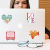 Love Stickers For Scrapbooking, 100 PCS Valentines Stickers For Scrapbook Supplies, Vinyl  Stickers For Water Bottles Laptop