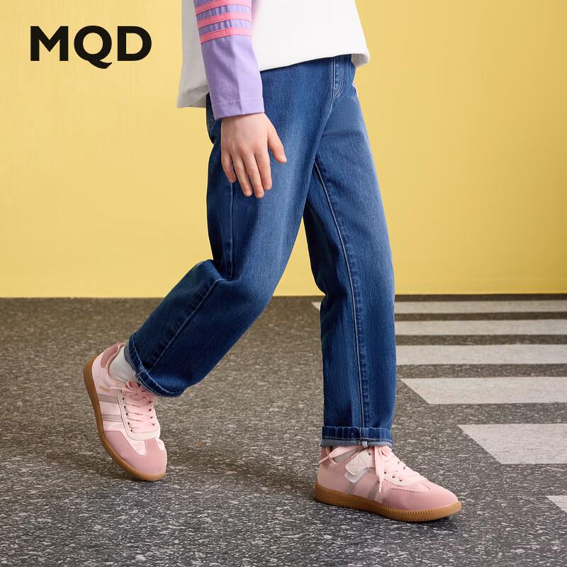 

MQD Girls Autumn School Style Casual Denim Jeans 120cm