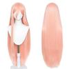Anime Chainsaw Man Power Cosplay Peruk Uzun Turuncu Pembe Isıya Dayanıklı Sentetik Saç Parti Rol Yapma Perukları