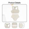 1/12 Miniature Clothing Ensemble with Sports Top and Shorts for Female Dolls