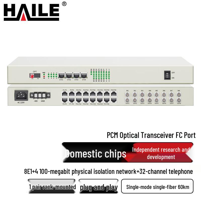 HAILE Multi-Service PCM Optical Transceiver