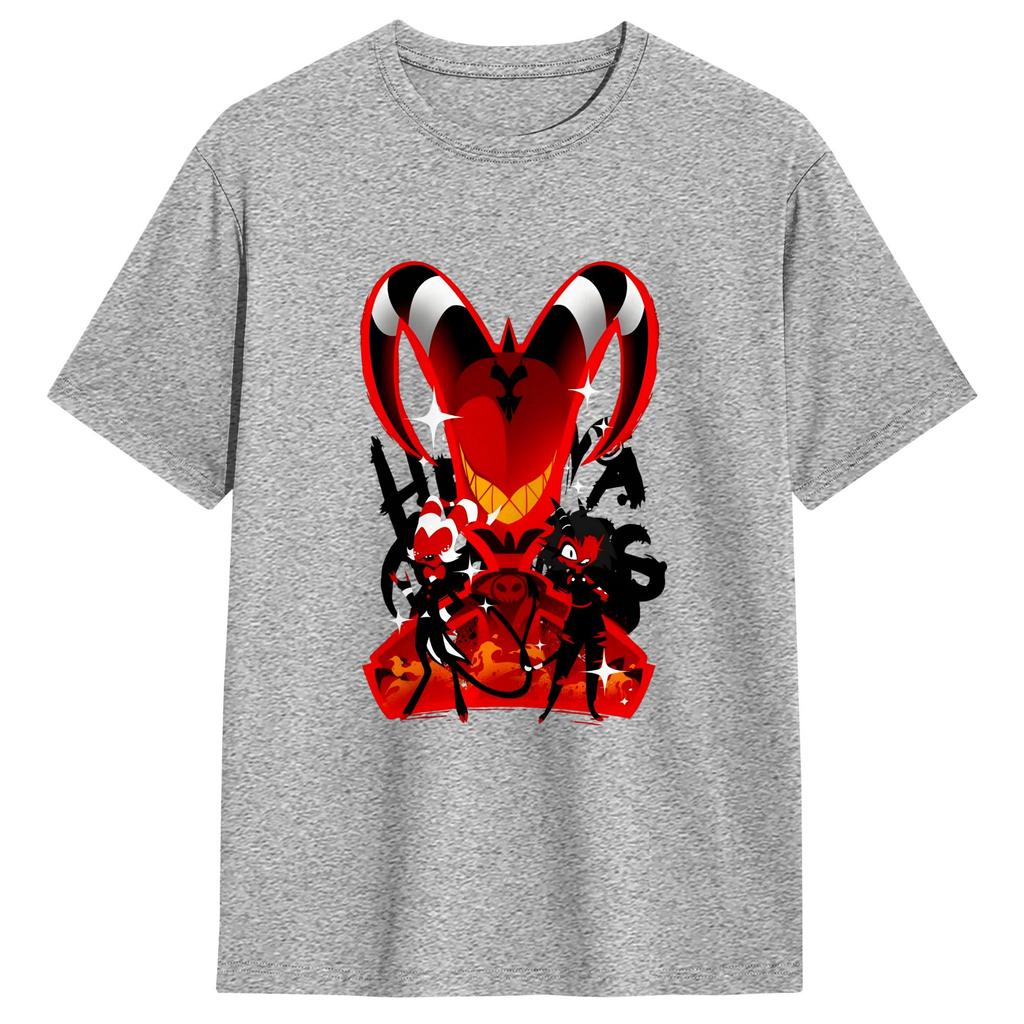 Funny Helluvas Boss Tshirts Unisex Crewneck Pure Cotton T Shirt Short Sleeve Tee Shirt Summer Tops