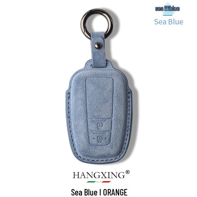 Toyota Corolla Suede & Leather Key Case for Avalon, Camry, Levin, RAV4, Highlander