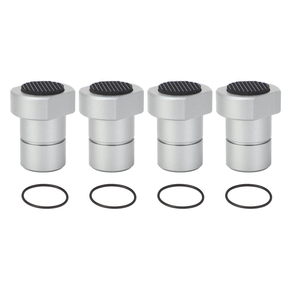 4 Pcs Bench Dog 20mm Aluminum Alloy Workbench Dog Stop with Non Slip Pad for MFT Table