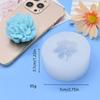 Carnation Flower Silicone Cake Mold 3D Fondant Mold Cupcake Jelly Candy Chocolate Cake Decoration Kitchen Baking Tool Moulds