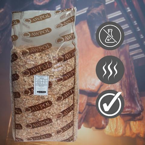 Zrębki Wędzarnicze Buk Olcha Bez Chemicznych Dodatków 60 Litrów 15Kg Drewno