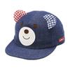 MIKIHOUSE HOT BISCUITS Cap, Navy Blue, for Boys and Girls, Size M (50-52cm), 73-9103-498