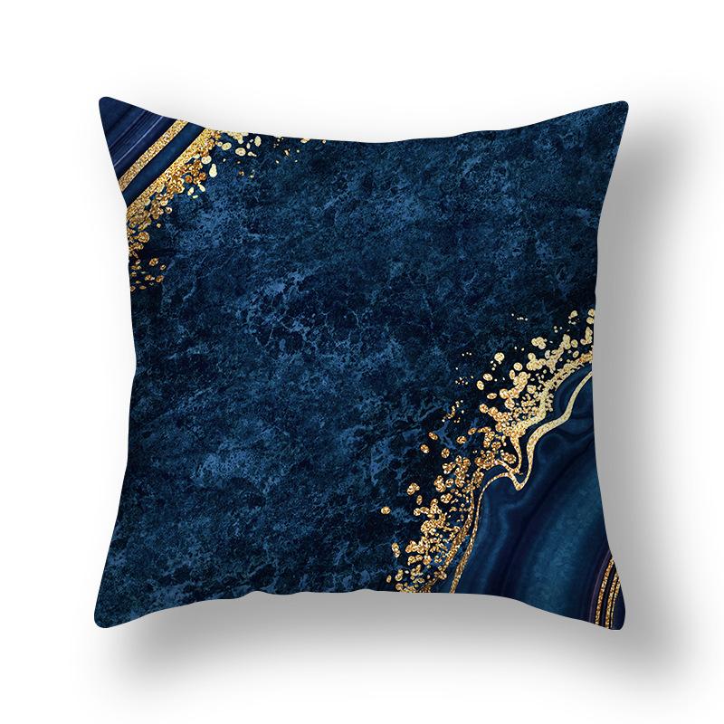 Geometric Nordic Gilt Simple Style Home Printed Pillow Cover Cushion Cover