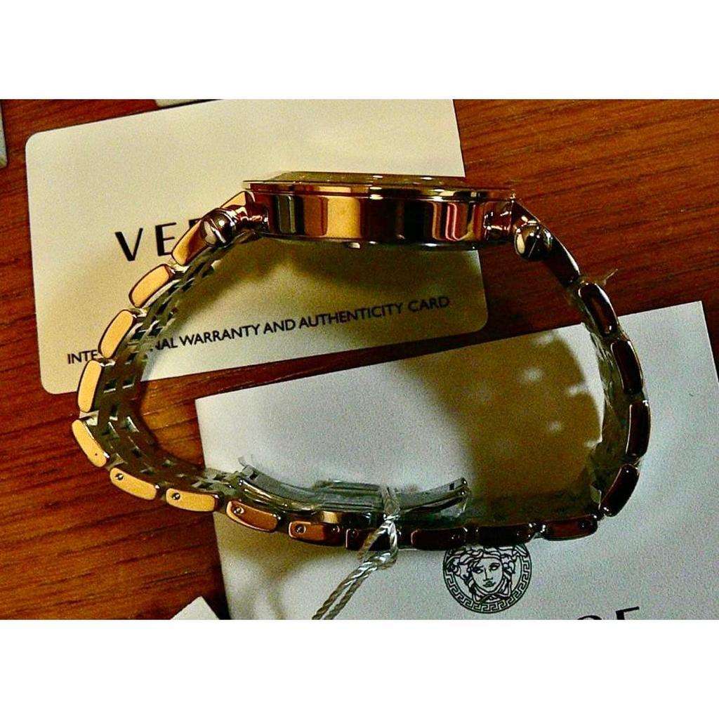 Used Unused item, Versace, Dual Time, Dual Date, Brand New Unused