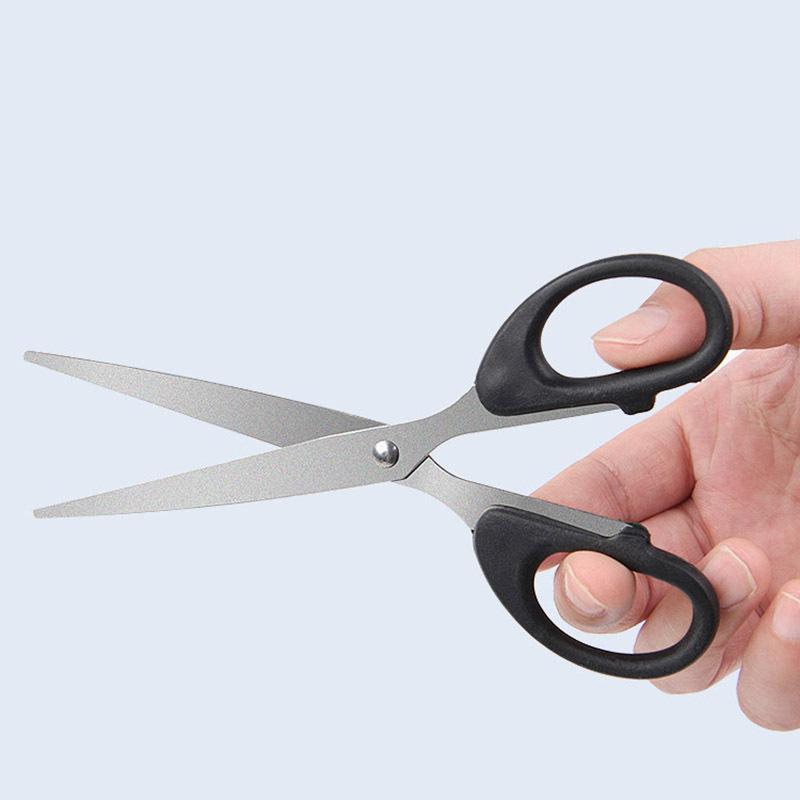 Office Scissors Students Diy Paper Cutting Knife Home Kitchen Stainless Steel Scissors Children's Handmade Small Scissors