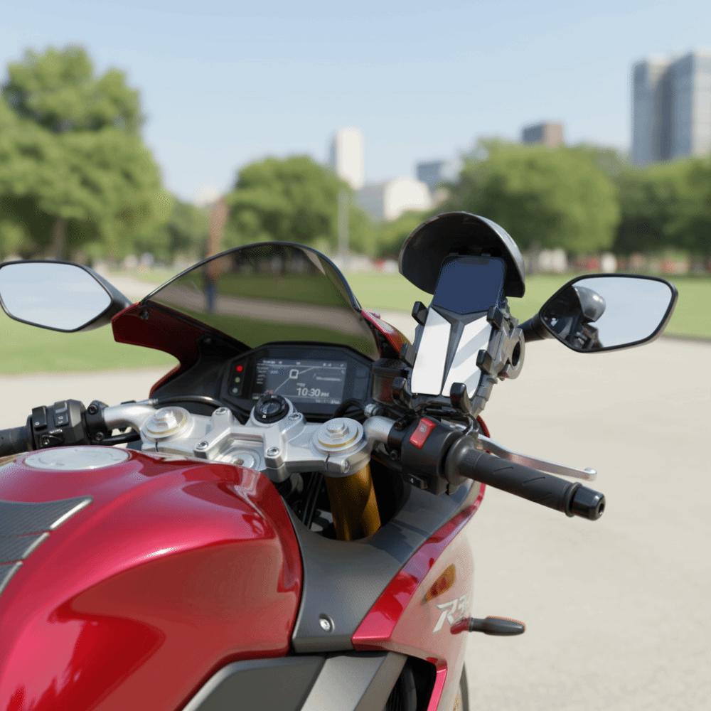 Waterproof Motorcycle Phone Holder Sunshade Bicycle Phone Holder  Bicycle Accessories