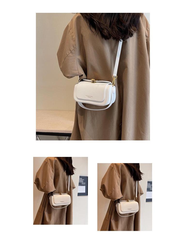 2025 Wiosna/Lato Mała Kwadratowa Dziewczęca Torba Crossbody - Modna Koreańska Torebka Do Ręki na Ramię