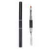 1PC Dual Ended Nail Art Acrylic UV Gel Extension Builder Flower Painting Pen Brush UV Gel Remover Spatula Stick Manicure Tool