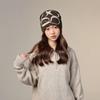 Y2k Knitted Cap Korean Style Knitted Pullover Hat Fashion Letter Woolen Hat  Warm