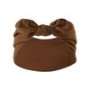 Sweat-Wicking Elastic Bunny Ear Hairband Bohemian Style Knotted Bunny Ears Wide Headband Ultra Wide Workout Turban Workout