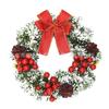 Handmade Christmas Wreath Festival Decoration for Christmas Tree Wedding Celebration