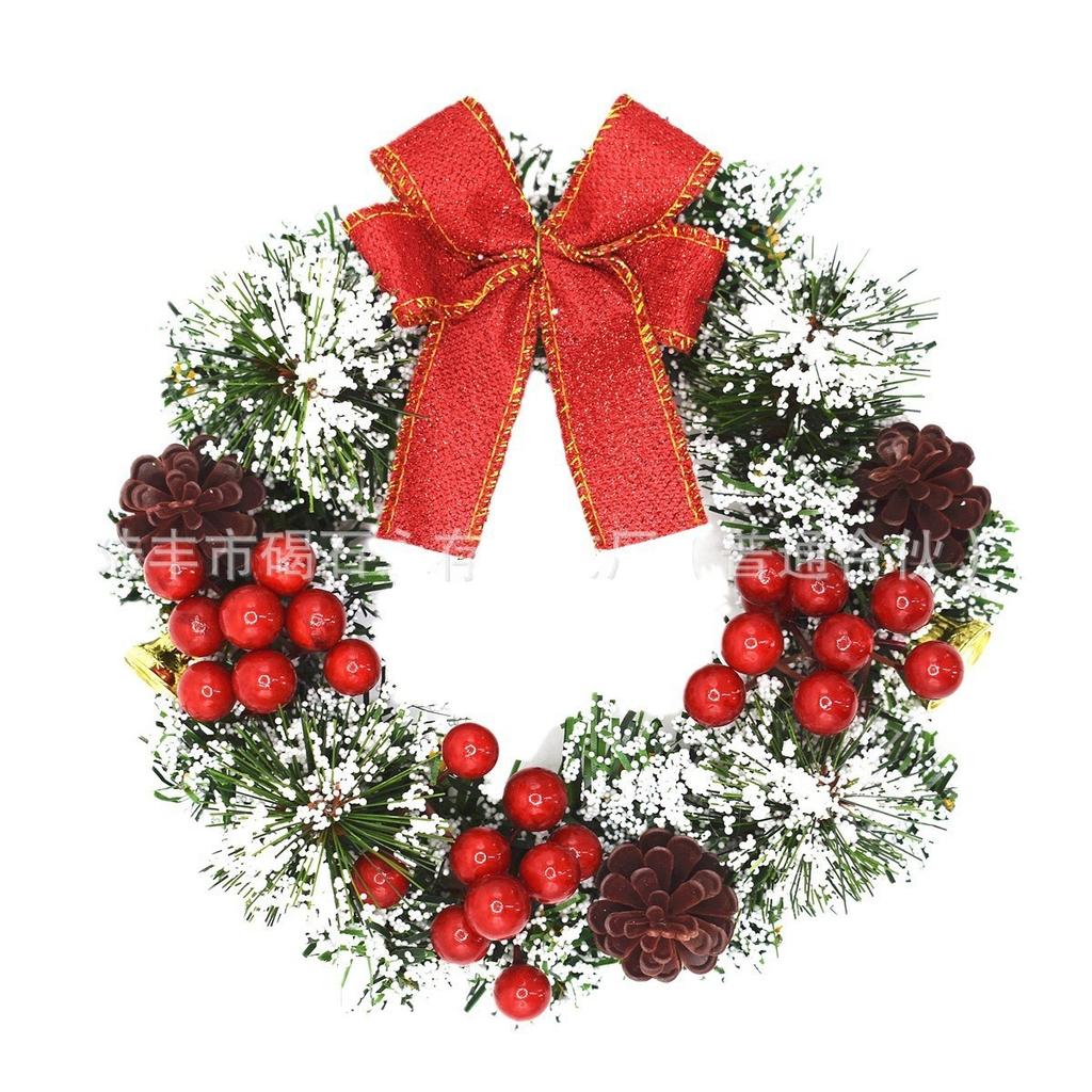 Handmade Christmas Wreath Festival Decoration for Christmas Tree Wedding Celebration