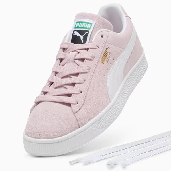 399781-44 Puma Suede Classic "Misty Pink/PUMA White" (Men's)